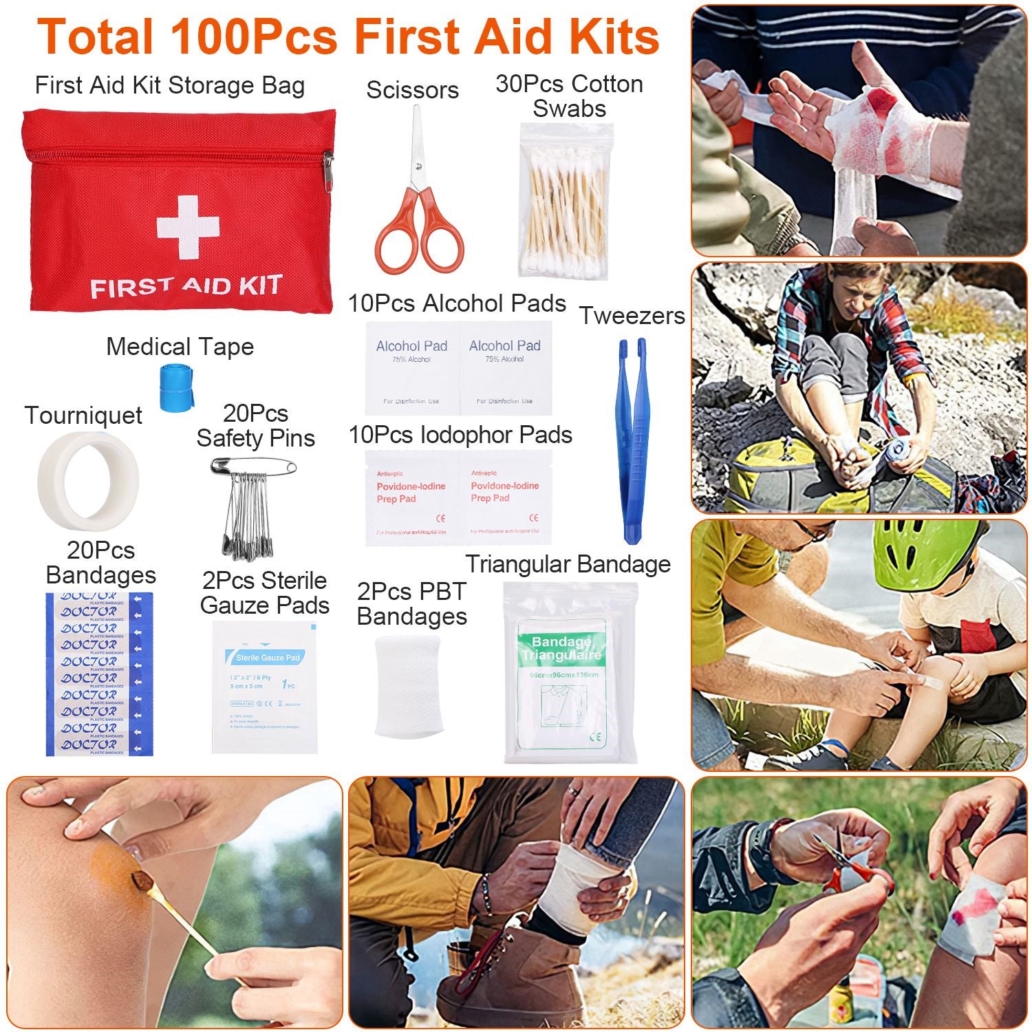 125 In 1 Survival Kit, Professional Survival Equipment - Big Dog Sporting Goods
