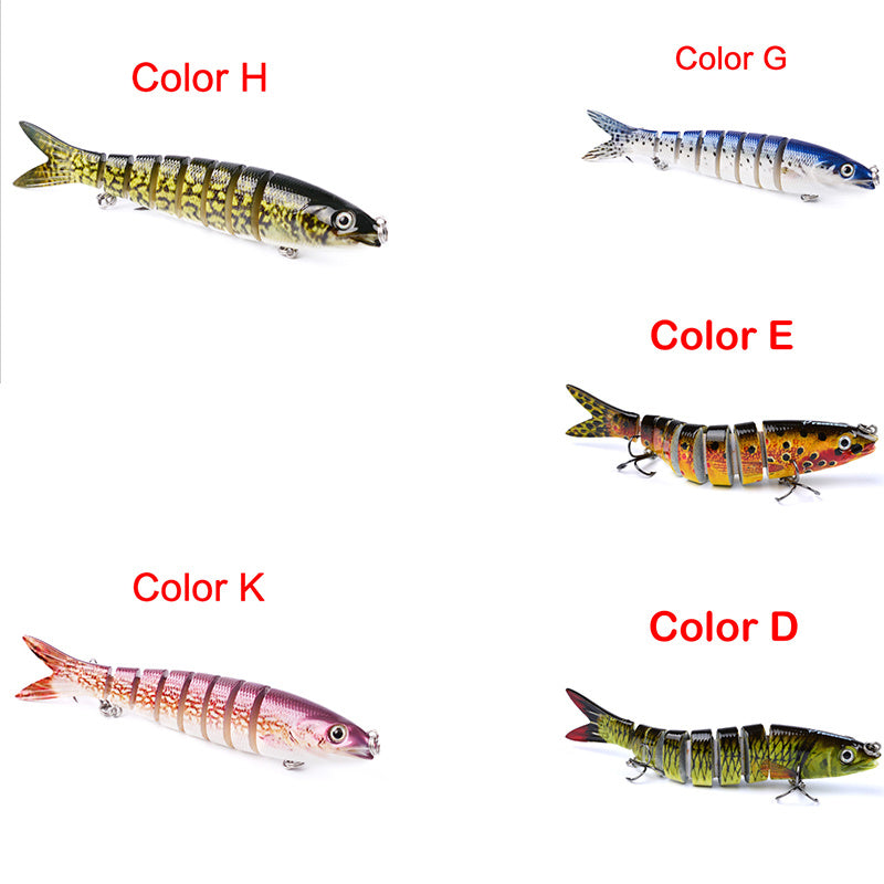 Fishing Lures - Pike Artificial Multi Jointed Sections - Big Dog Sporting Goods