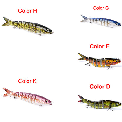 Fishing Lures - Pike Artificial Multi Jointed Sections - Big Dog Sporting Goods