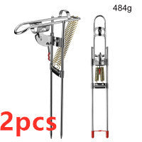 Fishing Rod Holder Spring Automatic, Full Stainless Steel Adjustable - Big Dog Sporting Goods