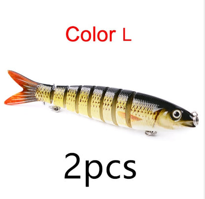 Fishing Lures - Pike Artificial Multi Jointed Sections - Big Dog Sporting Goods