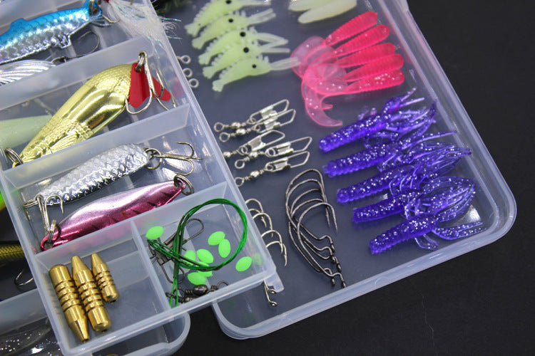 Fishing Lures - Sequined Soft Bait Set - Big Dog Sporting Goods