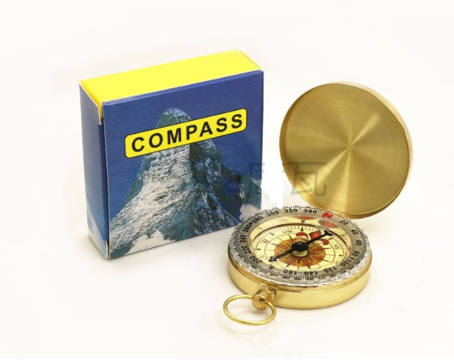 Metal flip pocket compass - Big Dog Sporting Goods