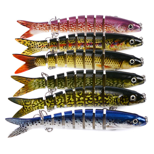 Fishing Lures - Pike Artificial Multi Jointed Sections - Big Dog Sporting Goods