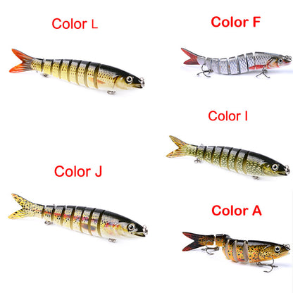 Fishing Lures - Pike Artificial Multi Jointed Sections - Big Dog Sporting Goods