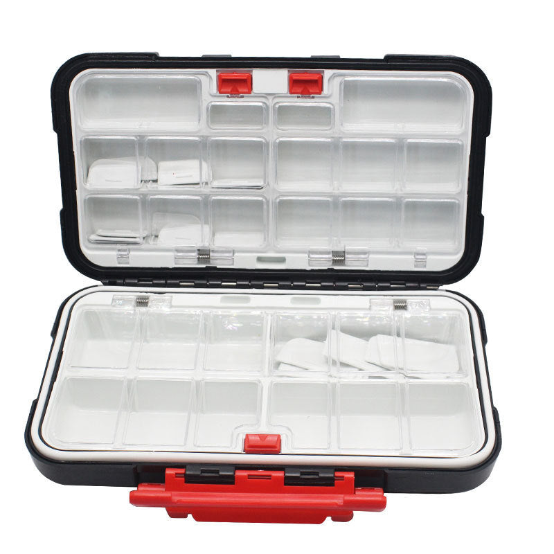 Fishing Supplies Double-layer Spring Accessory Box - Big Dog Sporting Goods