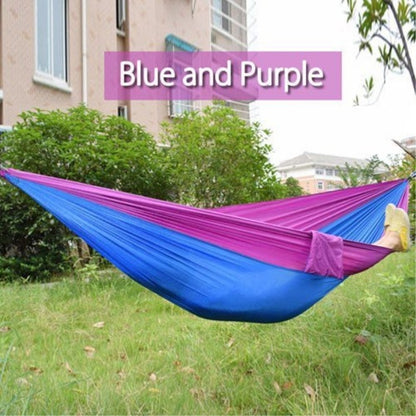 Backpacking Hammock - Portable Nylon Parachute - Big Dog Sporting Goods