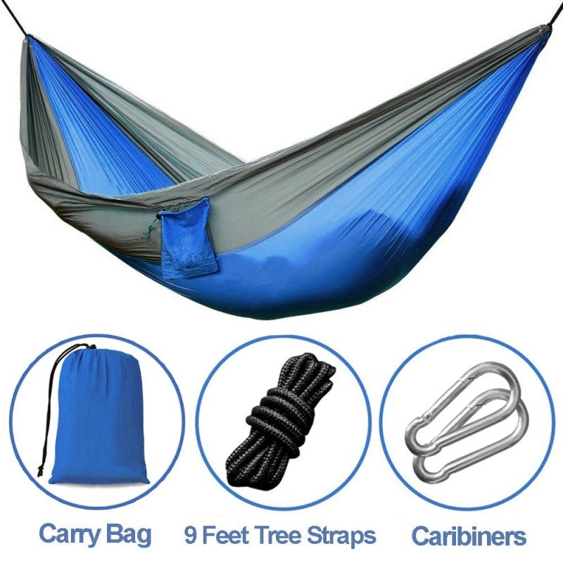 Backpacking Hammock - Portable Nylon Parachute - Big Dog Sporting Goods