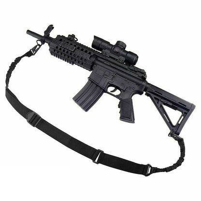 Tactical Rifle Sling Gun Shoulder Strap 2 Point Hooks - Big Dog Sporting Goods