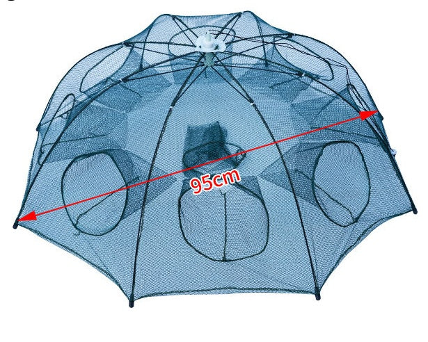 Strengthened Auto Folding Fishing Net Shrimp Cage - Big Dog Sporting Goods