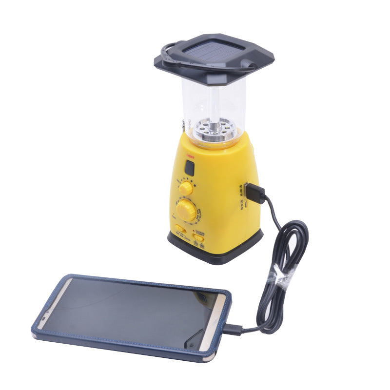 Solar Hand-cranked Multifunctional Emergency Light - Big Dog Sporting Goods