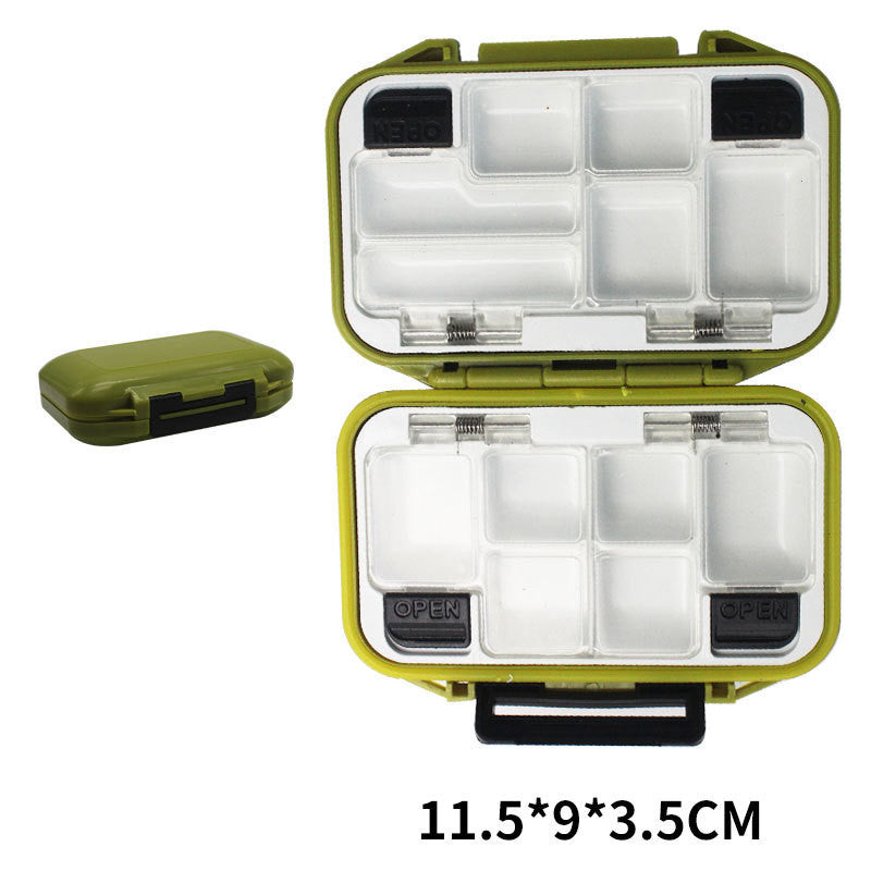 Fishing Supplies Double-layer Spring Accessory Box - Big Dog Sporting Goods