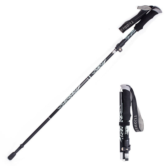 Ultralight Aluminum Adjustable Trekking Poles - Telescopic - Big Dog Sporting Goods