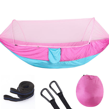 Fully Automatic Quick Opening Hammock With Mosquito Net - Big Dog Sporting Goods