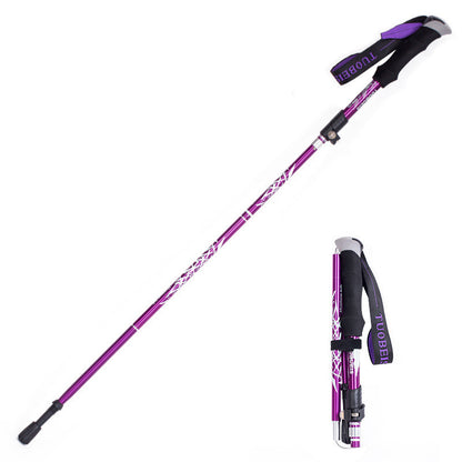 Ultralight Aluminum Adjustable Trekking Poles - Telescopic - Big Dog Sporting Goods