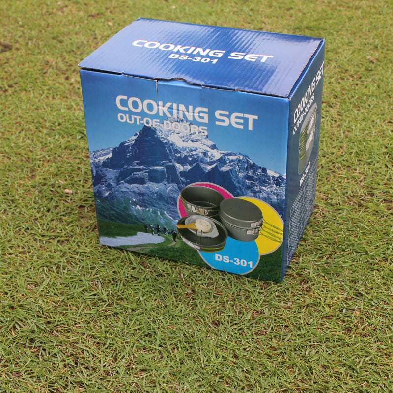 Outdoor Portable Cookware - Non-stick Cooking - Big Dog Sporting Goods