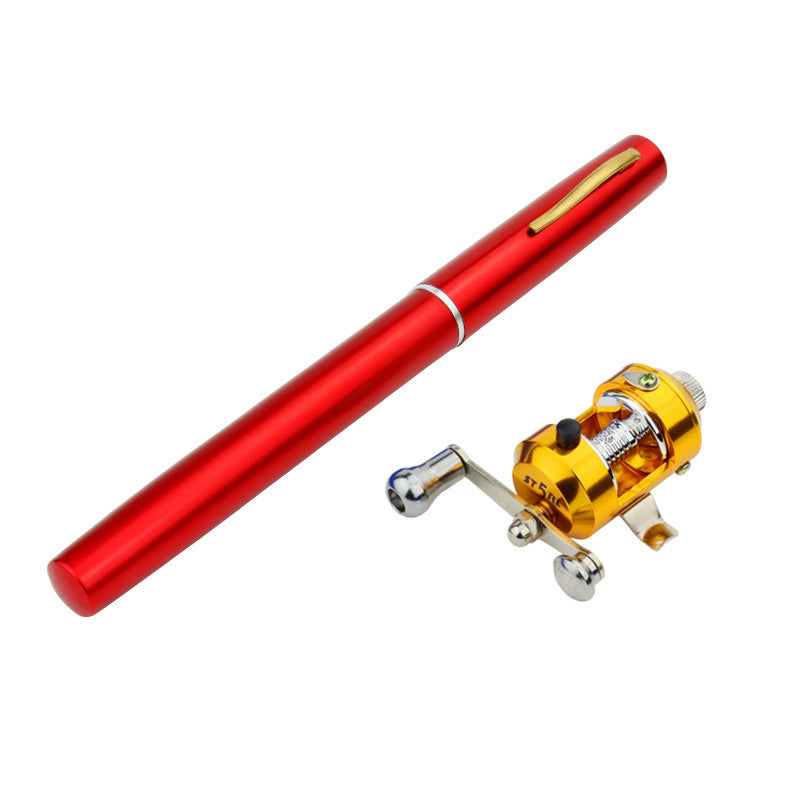 1 meters Mini cross border portable pen fishing rod, - Big Dog Sporting Goods