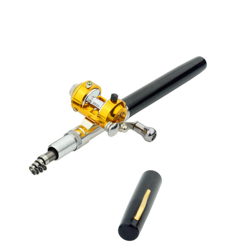 1 meters Mini cross border portable pen fishing rod, - Big Dog Sporting Goods