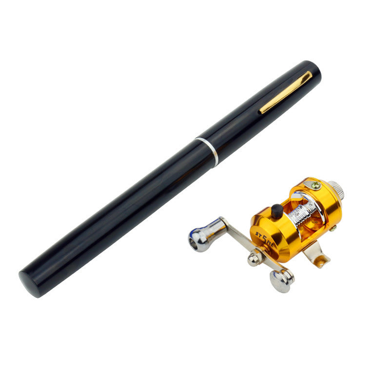 1 meters Mini cross border portable pen fishing rod, - Big Dog Sporting Goods