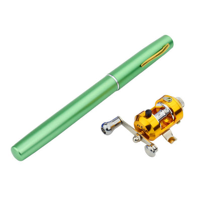 1 meters Mini cross border portable pen fishing rod, - Big Dog Sporting Goods