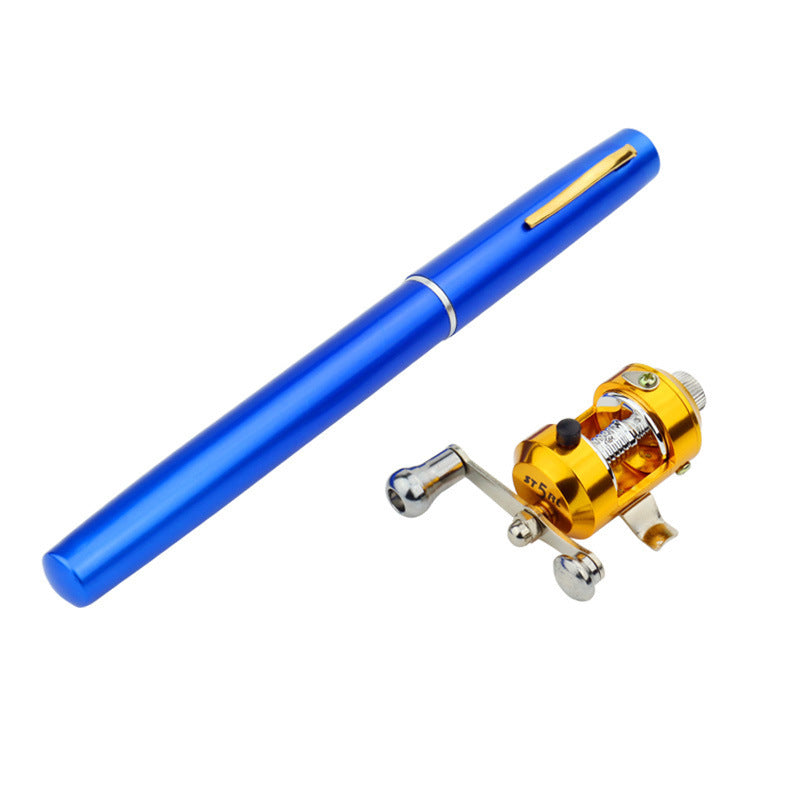 1 meters Mini cross border portable pen fishing rod, - Big Dog Sporting Goods