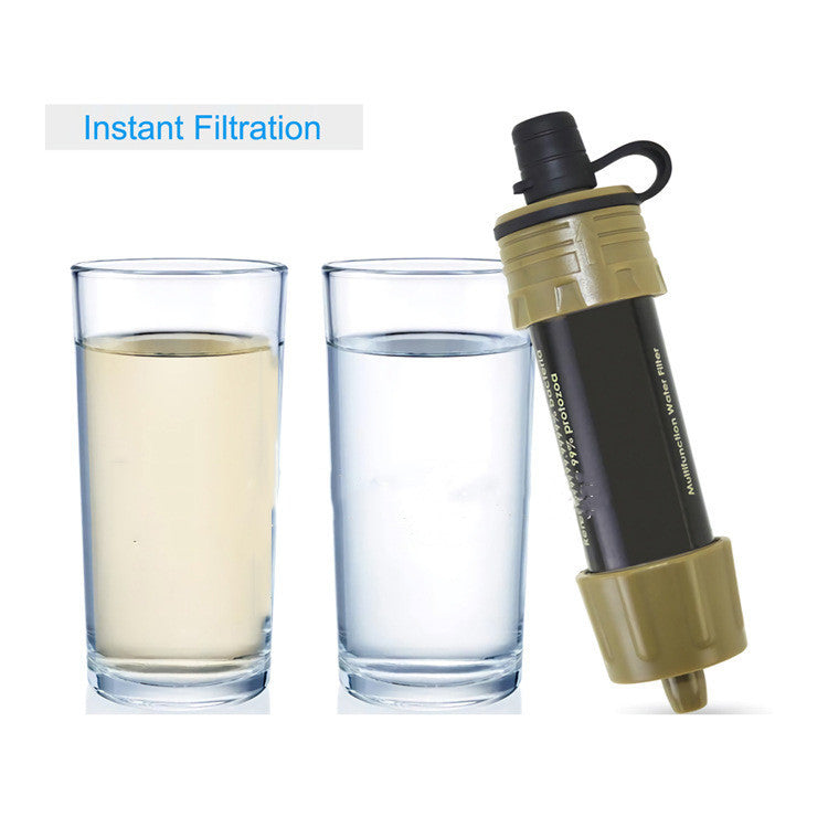 Mini Portable Filter With Water Purifier Straw - Big Dog Sporting Goods