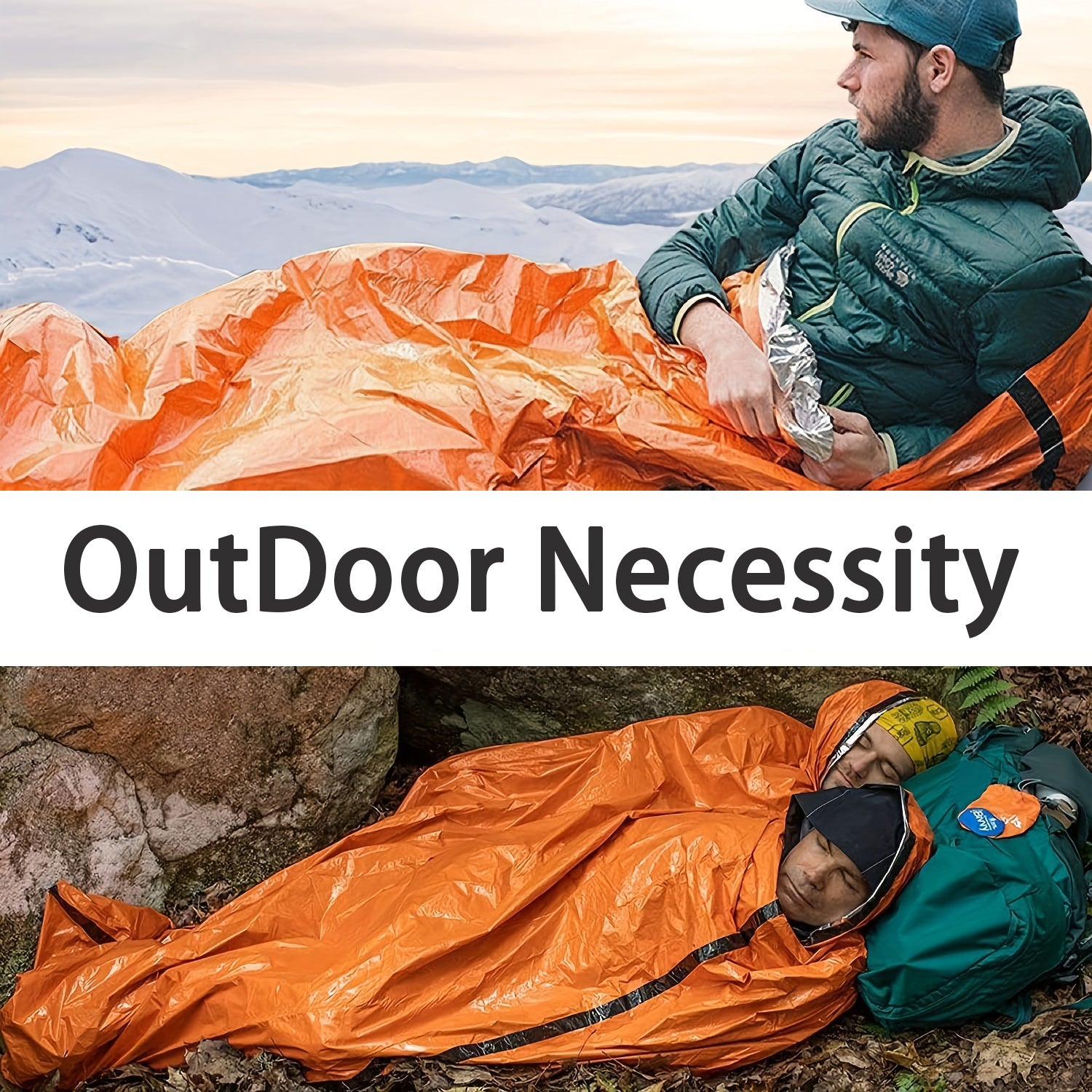 Portable Lightweight Emergency Blanket - Windproof And Waterproof Blanket For Survival - Big Dog Sporting Goods