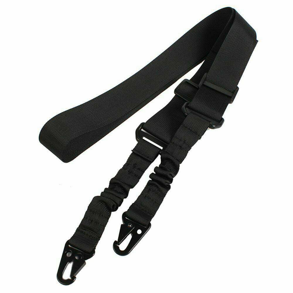 Tactical Rifle Sling Gun Shoulder Strap 2 Point Hooks - Big Dog Sporting Goods