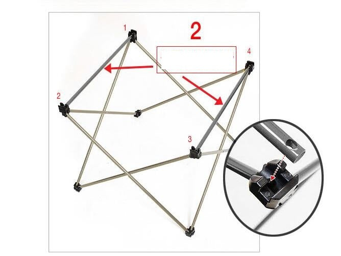 Outdoor camping small folding table - Big Dog Sporting Goods