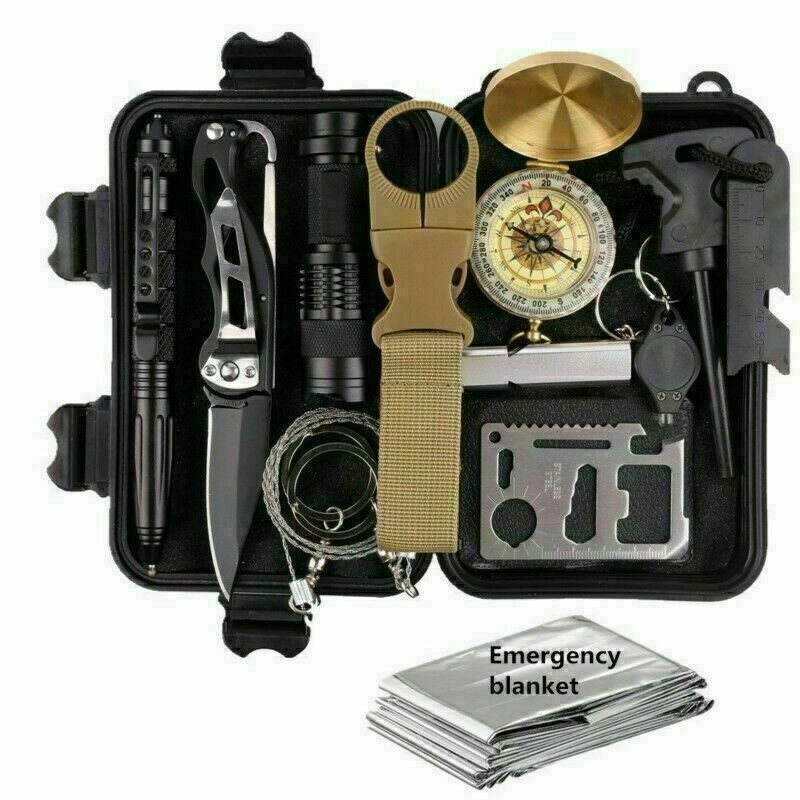 14-In-1 Outdoor Emergency Survival Kit - Big Dog Sporting Goods
