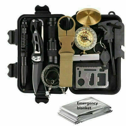 14-In-1 Outdoor Emergency Survival Kit - Big Dog Sporting Goods