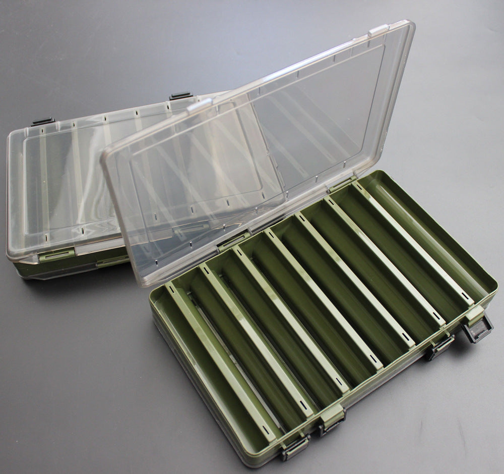 Double-sided double-layer lure box fishing tackle box - Big Dog Sporting Goods