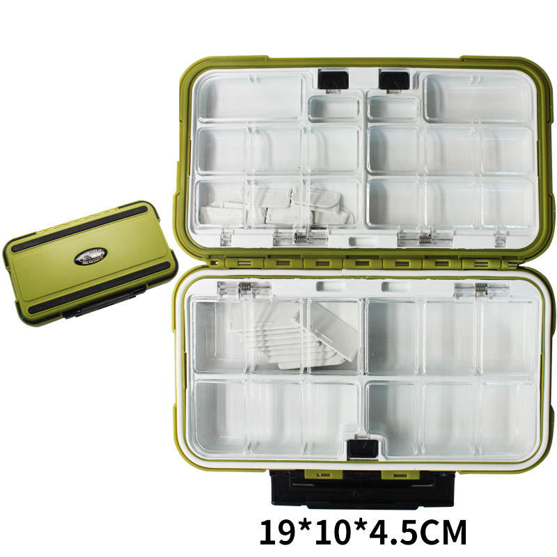 Fishing Supplies Double-layer Spring Accessory Box - Big Dog Sporting Goods