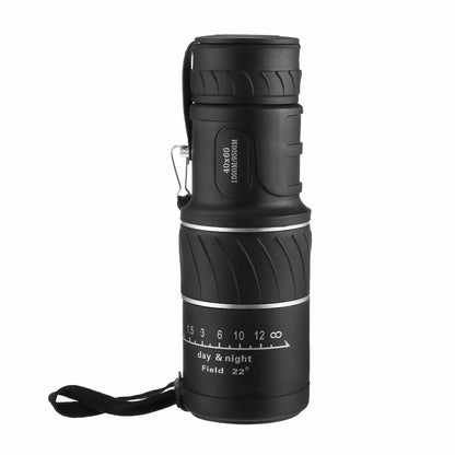 40x60 Day Night Vision HD Optical Monocular Hunting Camping Handheld Telescope Life Waterproof, Anti-Fog Monocular Suitable For Observing Nature Animals - Big Dog Sporting Goods