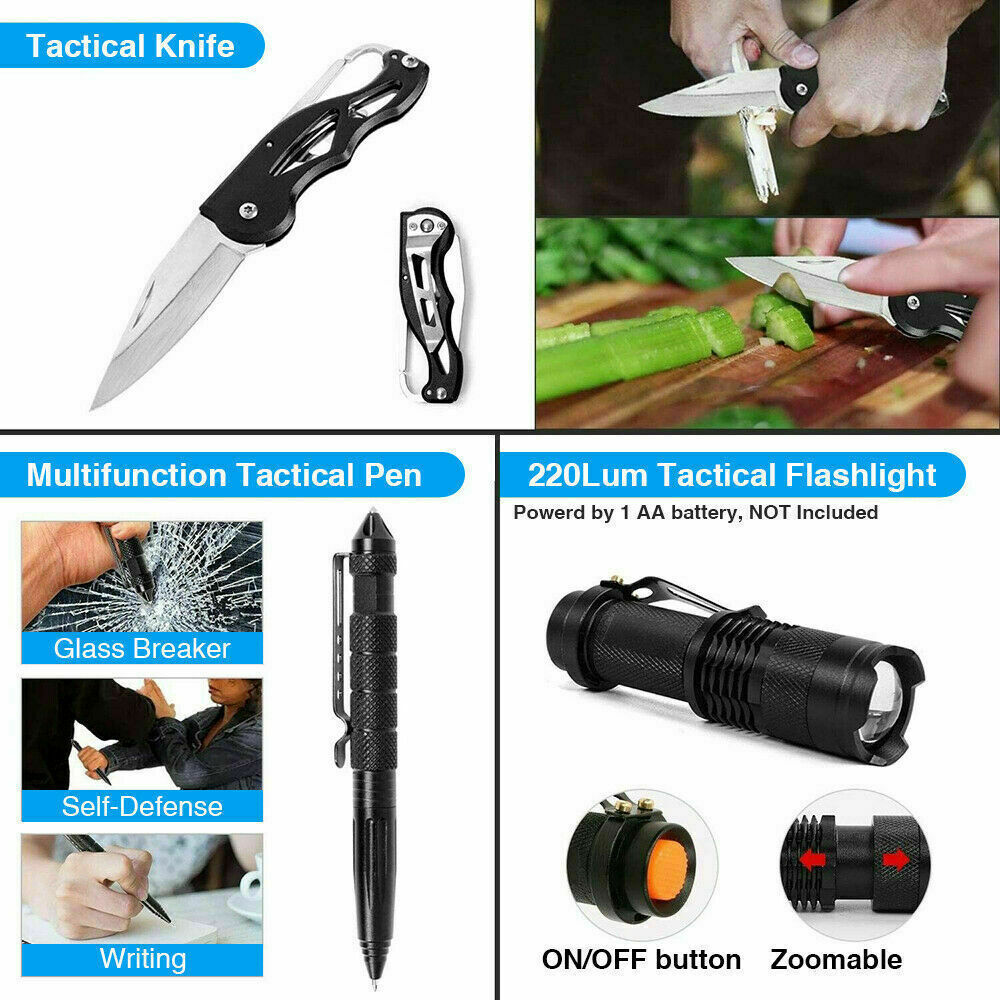 14-In-1 Outdoor Emergency Survival Kit - Big Dog Sporting Goods