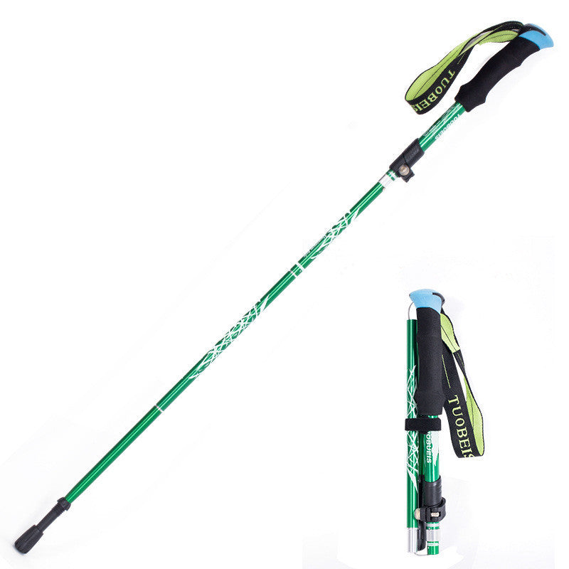 Ultralight Aluminum Adjustable Trekking Poles - Telescopic - Big Dog Sporting Goods