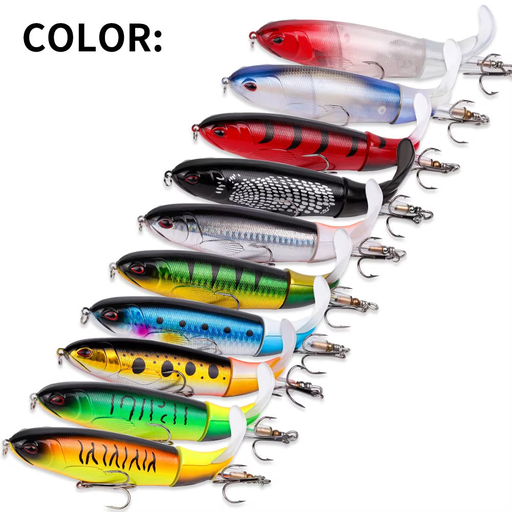 10pcs Topwater Fishing Lure Kit - Big Dog Sporting Goods