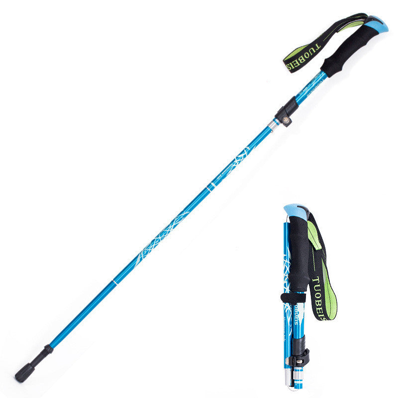 Ultralight Aluminum Adjustable Trekking Poles - Telescopic - Big Dog Sporting Goods