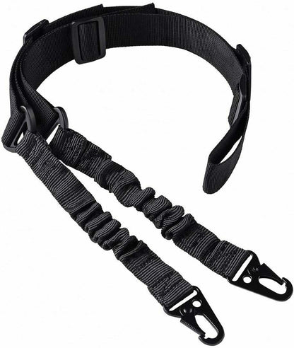 Tactical Rifle Sling Gun Shoulder Strap 2 Point Hooks - Big Dog Sporting Goods