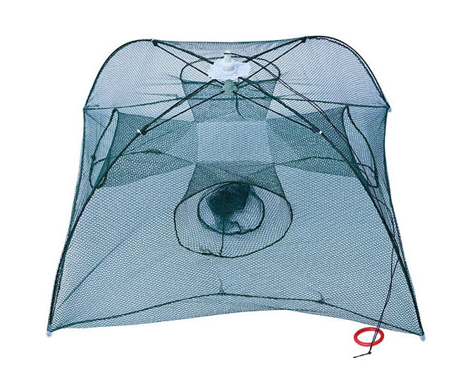 Strengthened Auto Folding Fishing Net Shrimp Cage - Big Dog Sporting Goods